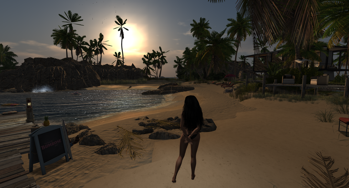 Bumrose Beach in Second Life