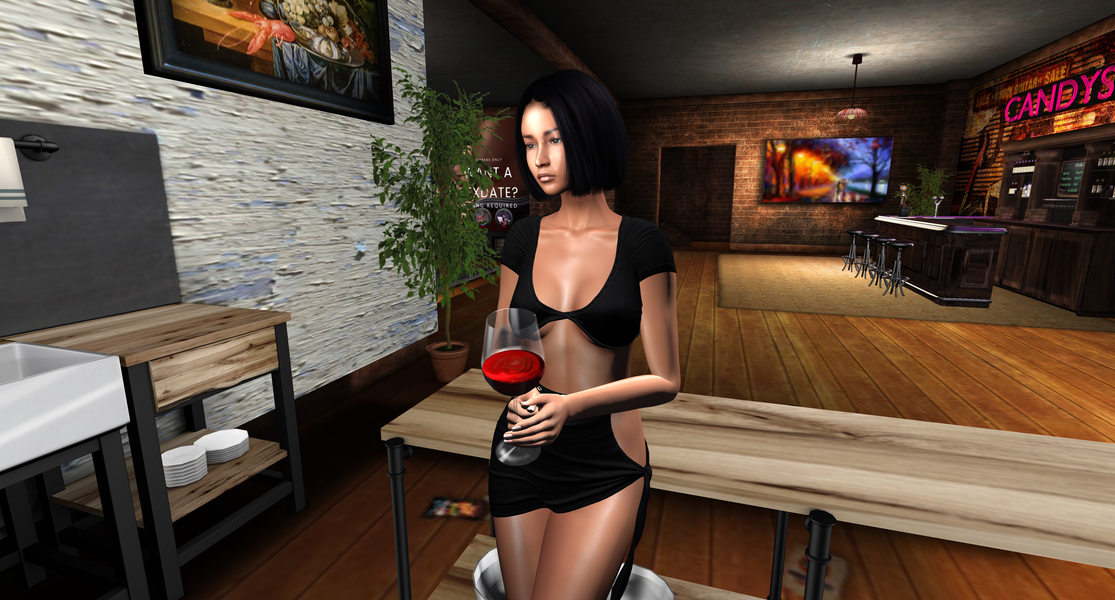 Yaya the whore in Second Life