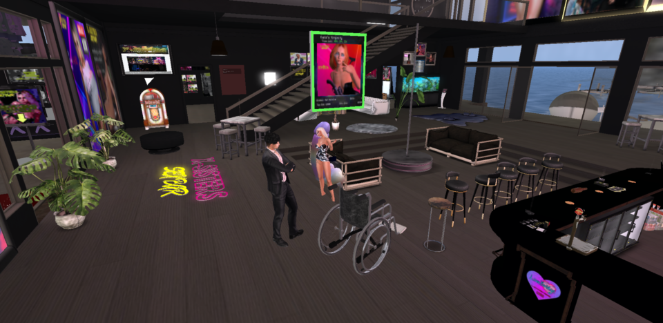 X-sisters sex bar in Second Life