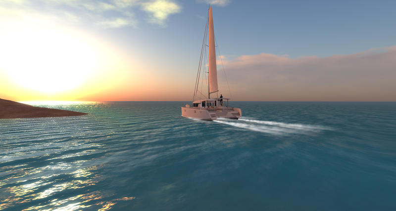 Sailing in Second Life