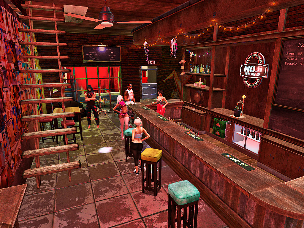 Bar No.5 in Second Life