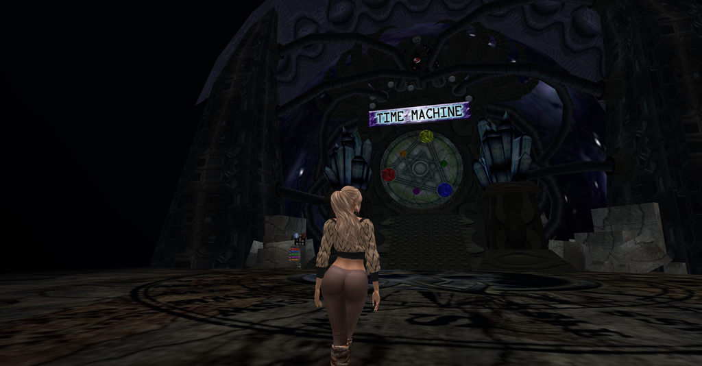 The time machine in second life