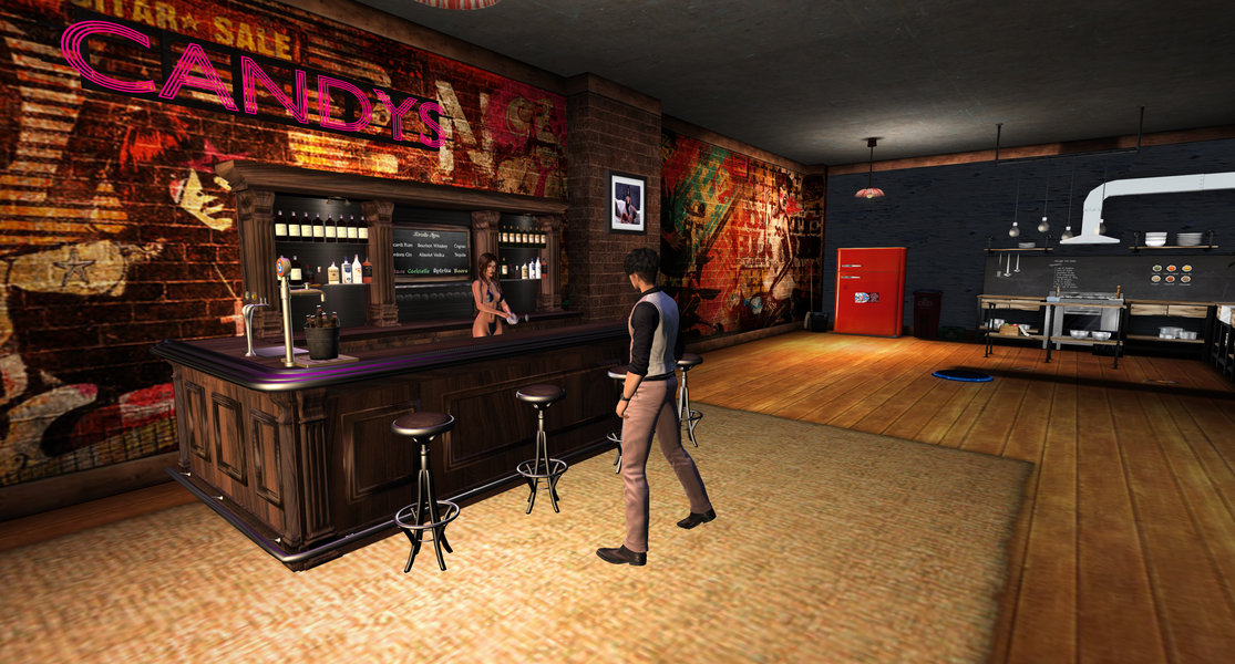 Candy's Sex Bar and Hotel in Second Life