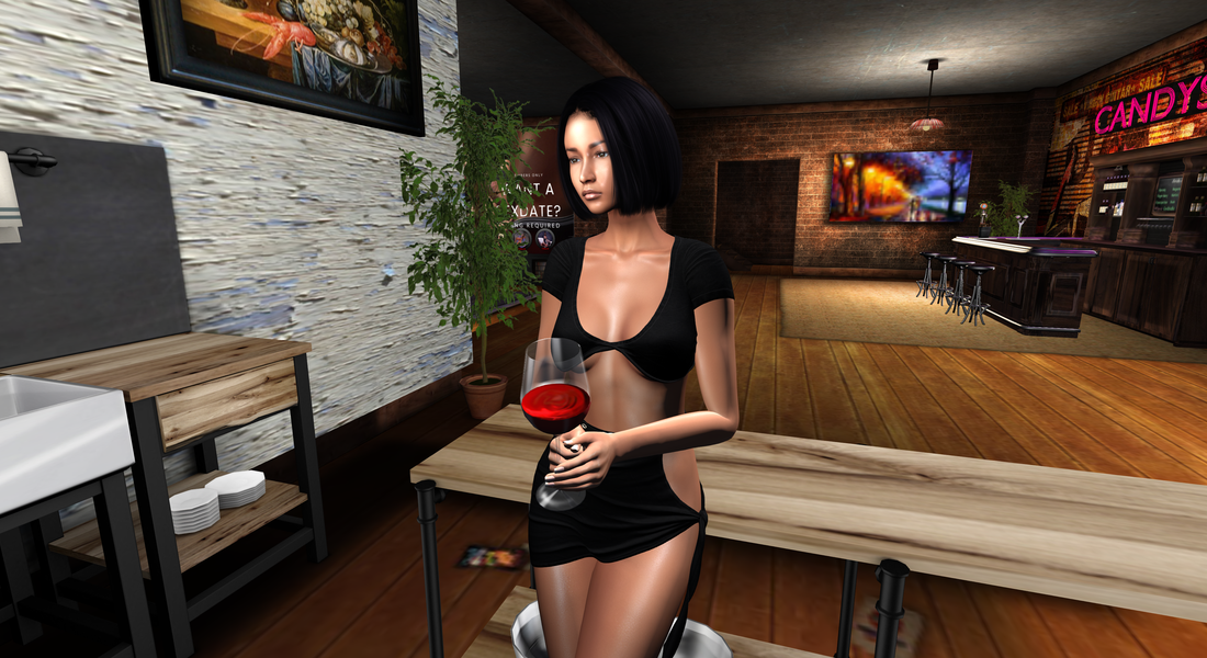 Yaya the whore in Second Life